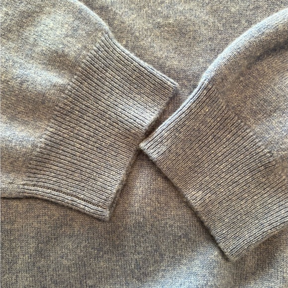 Club Room 100% Cashmere Men’s V-Neck Sweater - XXL Navy Heather Blue Tone - Picture 5 of 9